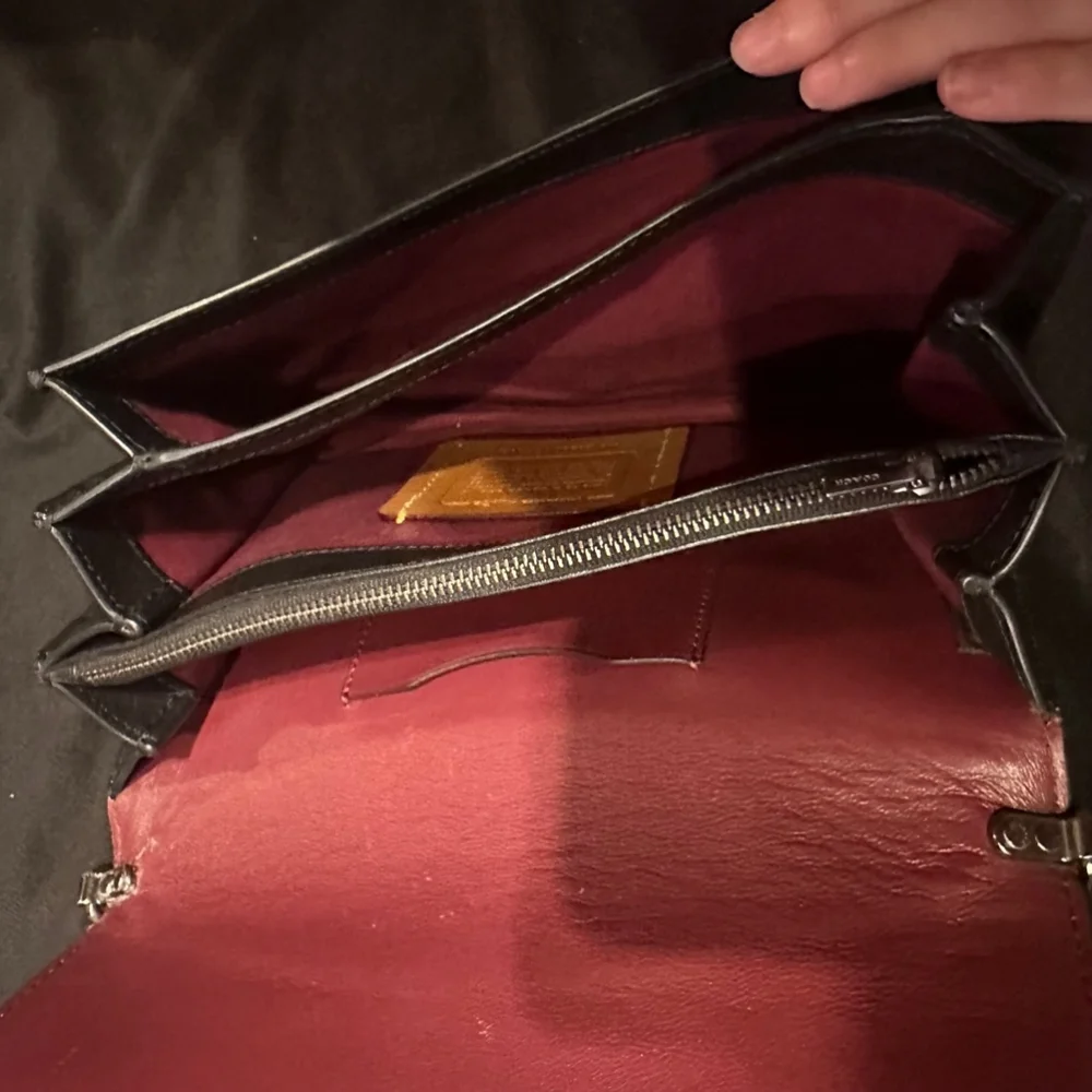 Coach Rexy Dino limited edition Beige & Black Signature Canvas Crossbody Bag - Picture 12 of 12